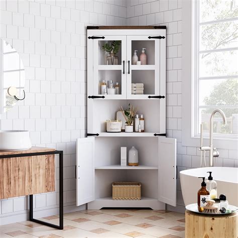 Corner Floor Bathroom Cabinet 160 Best Bathroom Corner Cabinet Ideas