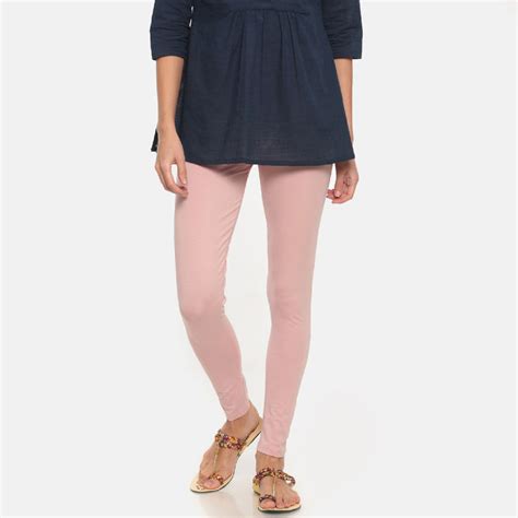 Buy Go Colors Soft Cotton Stretch Ankle Length Leggings For Women ...