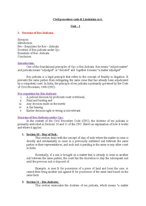 Civil procedure code - 3 year L.L.B Q PAPER ANS - Civil procedure code ...