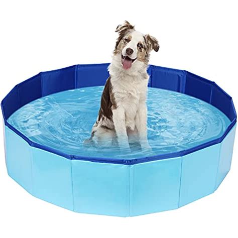 PVC Pet Swimming Pool, Portable Dog Bathtub, Collapsible Dog Pool ...