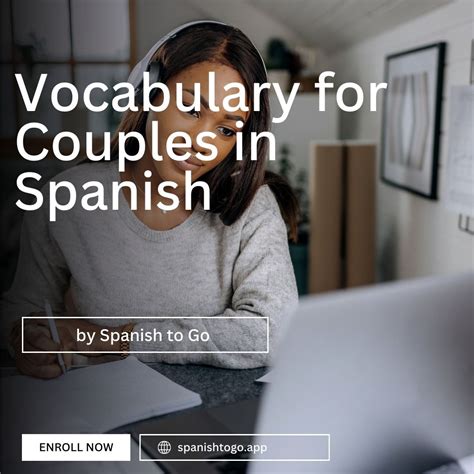 Vocabulary for Couples in Spanish | Spanish to Go