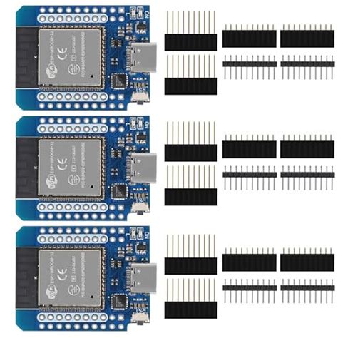 AITRIP 3PCS Type C D1 Mini ESP32 ESP-WROOM-32 CP2104 WLAN WiFi Bluetoo ...