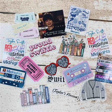 Taylor Swift Mini Sticker Bundle - Nowstalgia