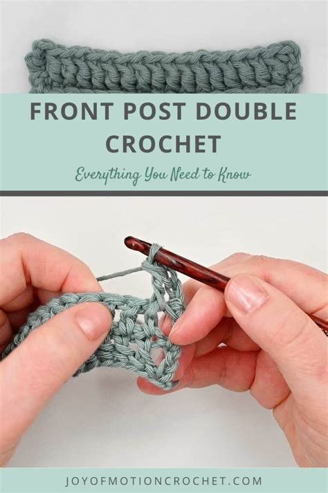 Image result for Back Post Double Crochet Tutorial