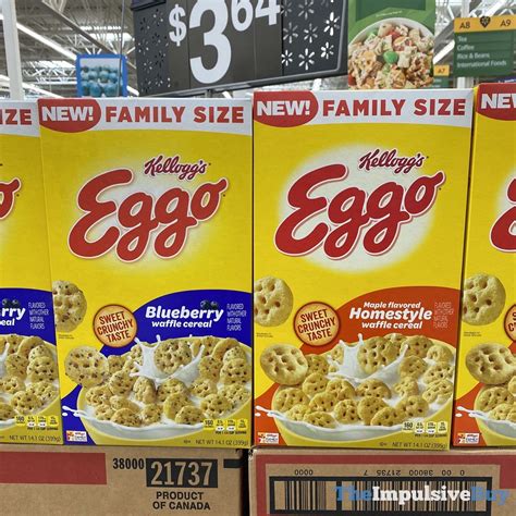 Cereal Eggo Kelloggs