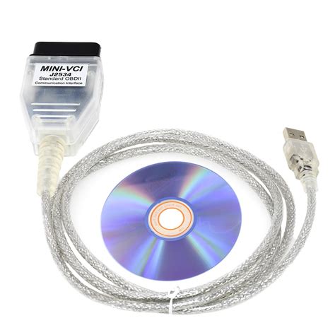 Toyota Techstream Diagnostic Cable Mini VCI J2534 OBD Scanner for ...