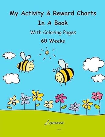Buy My Activity & Reward Charts in a Book: With Coloring Pages Book ...