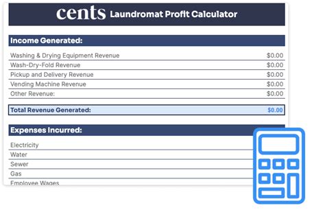 Cents' Laundromat Profit Calculator [Download]