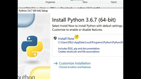 Installing Python 3.6 的图像结果