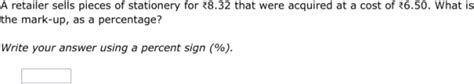 IXL - Find the percent: discount and mark-up (Class XI maths practice)