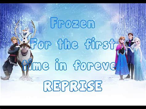 Frozen For The First Time In Forever Lyrics Sayaka Kanda/Takako Matsu