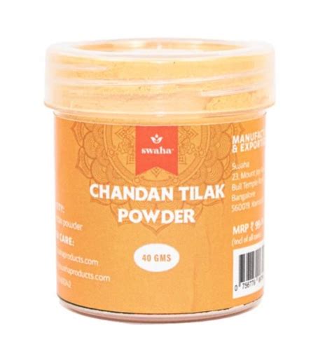 Buy Chandan Tilak Powder Online in India - Healthy Buddha
