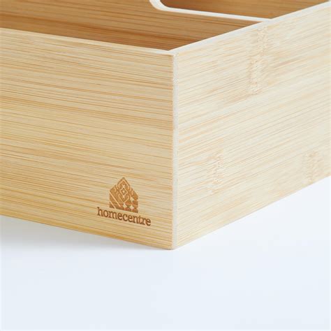 Buy Spinel Bamboo Caddy Organiser from Home Centre at just INR 499.0