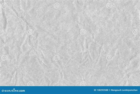Closeup Crumpled Light Grey Paper Background and Texture. Light Grey ...