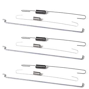QISF 9Pcs Governor Rod Spring Throttle Return Spring Link Rod Set for ...