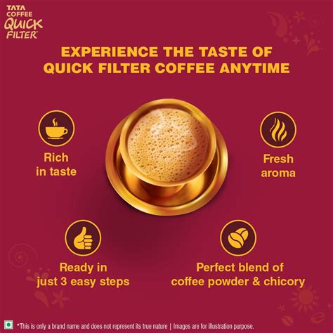 Quick Filter | Ready in 3 simple steps| Fresh Aroma | Perfect Blend ...