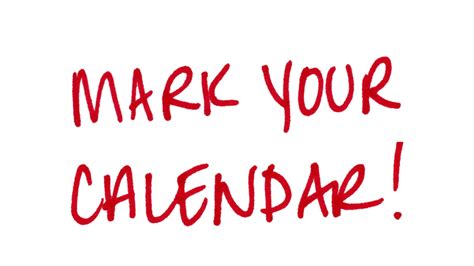 mark your calendar #3777249 | Clipart Library