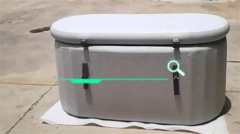 Portable Ice Plunge Bathtub Water Sports Pool Inflatable Folding ...