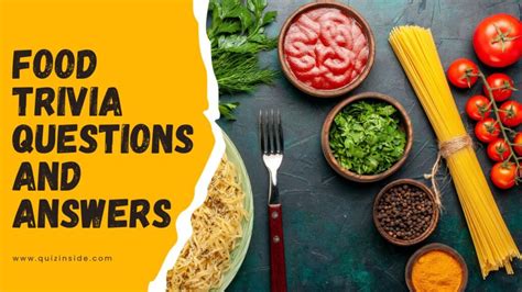 Food Trivia Questions and answers Archives | Quiz Inside
