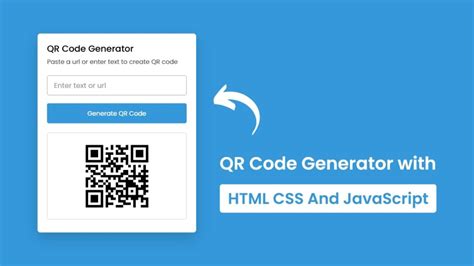 Image result for QR Code Generator HTML