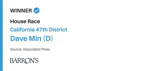 Dave Min (D) Wins California 47th District House Race