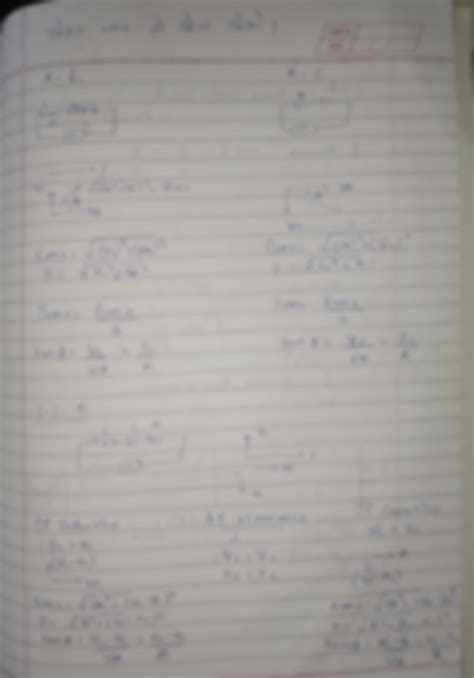 Alternating Current Formula Sheet 的图像结果