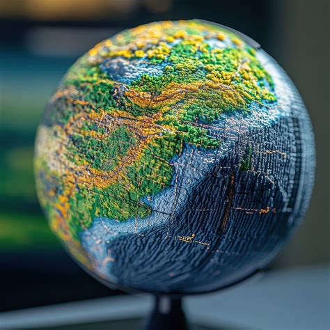 Detailed World Map Globe 的图像结果