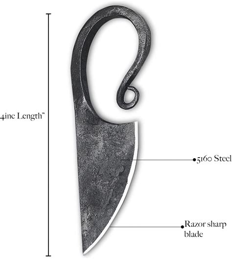 Buy MS9 Viking knife, Hand Forged Knife, Celtic Pocket Knife, Hardened ...