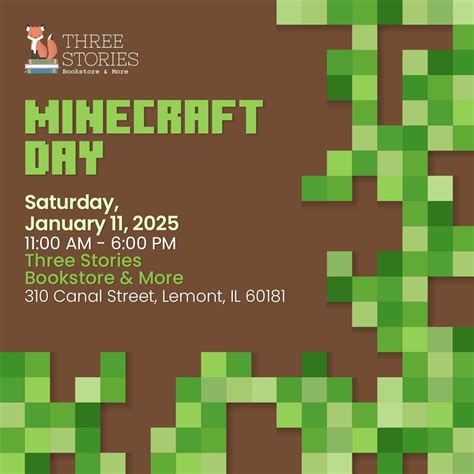 Minecraft Day, 310 Canal Street, Lemont, IL, United States, Illinois ...