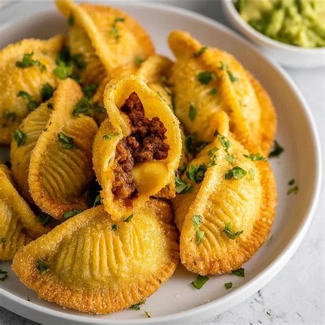 Air Fryer Stuffed Taco Shells
