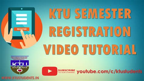 How to Register Course and Exam in KTU ? | Video Tutorial | KTU ...