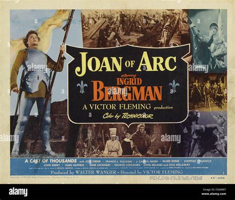 Joan of Arc (1948) 03 - Movie Poster Stock Photo - Alamy