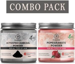 puranex 100% Natural & Pure Activated Charcoal Powder For Deep Cleaning ...