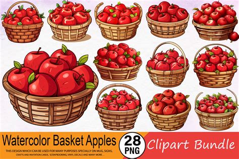 clipart basket of apples #5829595 | Clipart Library