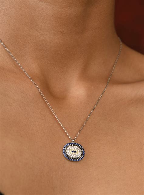 Hazel Cubic Zirconia Silver Necklace – Totapari