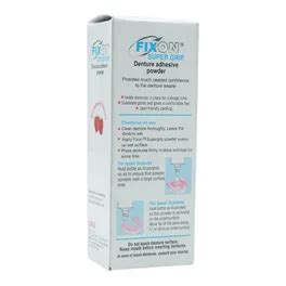 Fixon Super Grip Strawberry Flavour Denture Adhesive Powder | Uses ...
