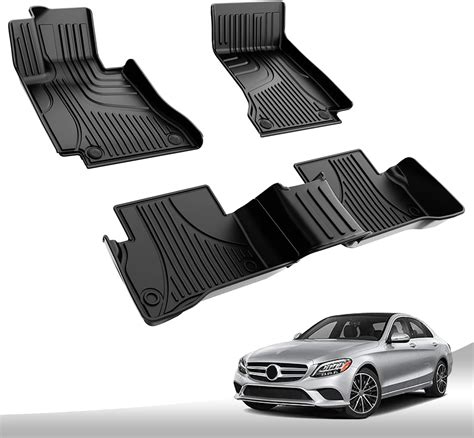 Amazon.com: Floor Mats for Mercedes-Benz C300 2015-2021: AOMSAZTO All ...