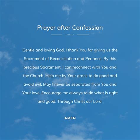 Why Is Prayer Of Confession Important at Joseph Auricht blog