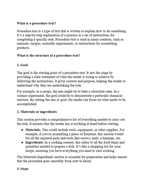 Procedure Text Example 的图像结果