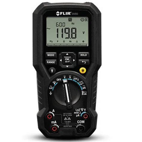 Digital Multimeter - Flir DM93 True RMS Industrial Multimeter ...