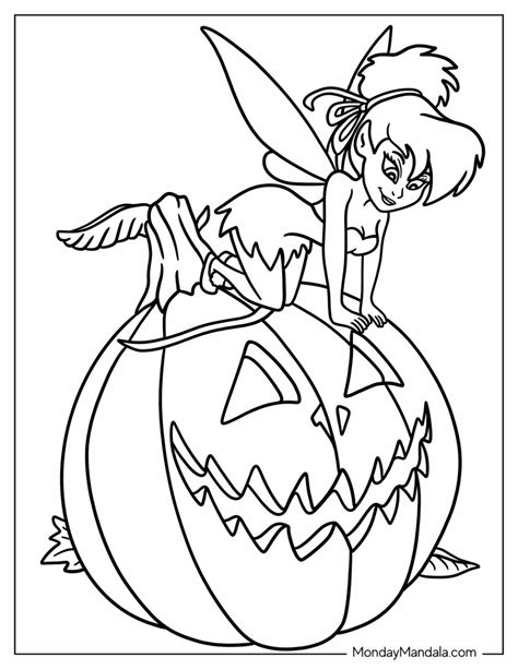 33 Disney Halloween Coloring Pages (Free PDF Printables)