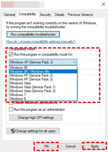 Image result for Run Programs Made for Previous Window