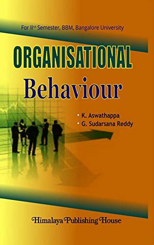 Organisational Behaviour__2nd Sem_BBM_Bang Uni : K. Aswathappa ...