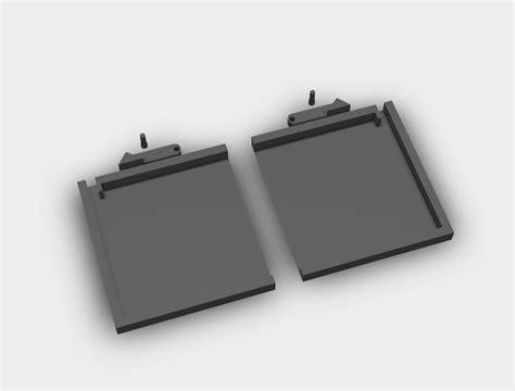 Complete Left Hinge Assembly - STL — 3D Printed Mini Toolbox Hinges ...