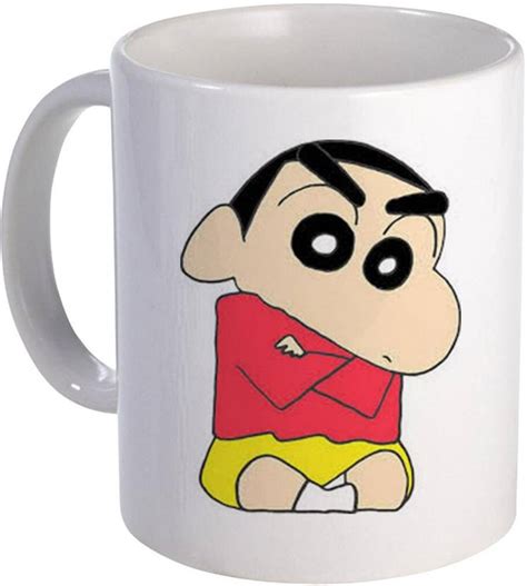 COLOR YARD cute Shich cartoons design on white Ceramic Coffee Mug Price ...