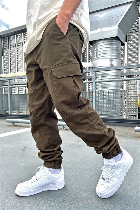 Kryptonite Cargo Pants - Olive | Erkek spor giyim, Erkek moda tarzları ...