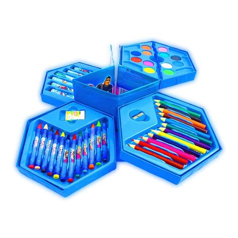 ZOMAARK Colour Set Color Box for Kids - Complete Art Kit of 46 Pieces ...