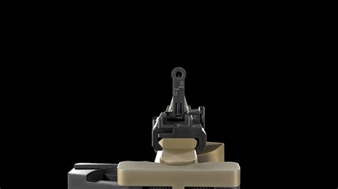 3D model Modular Sniper Rifle HK G28 standart VR / AR / low-poly | CGTrader