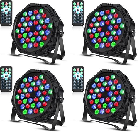 Amazon.com: 36 LED Par Lights, RGB Par Can Light Stage Lights, 10 Modes ...
