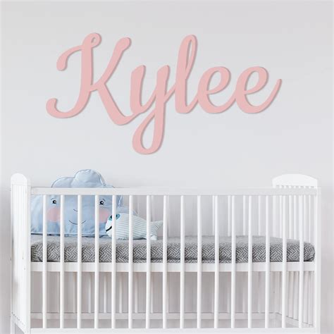 Amazon.com: Personalized Nursery Decor Name Sign - Custom Wooden Name ...